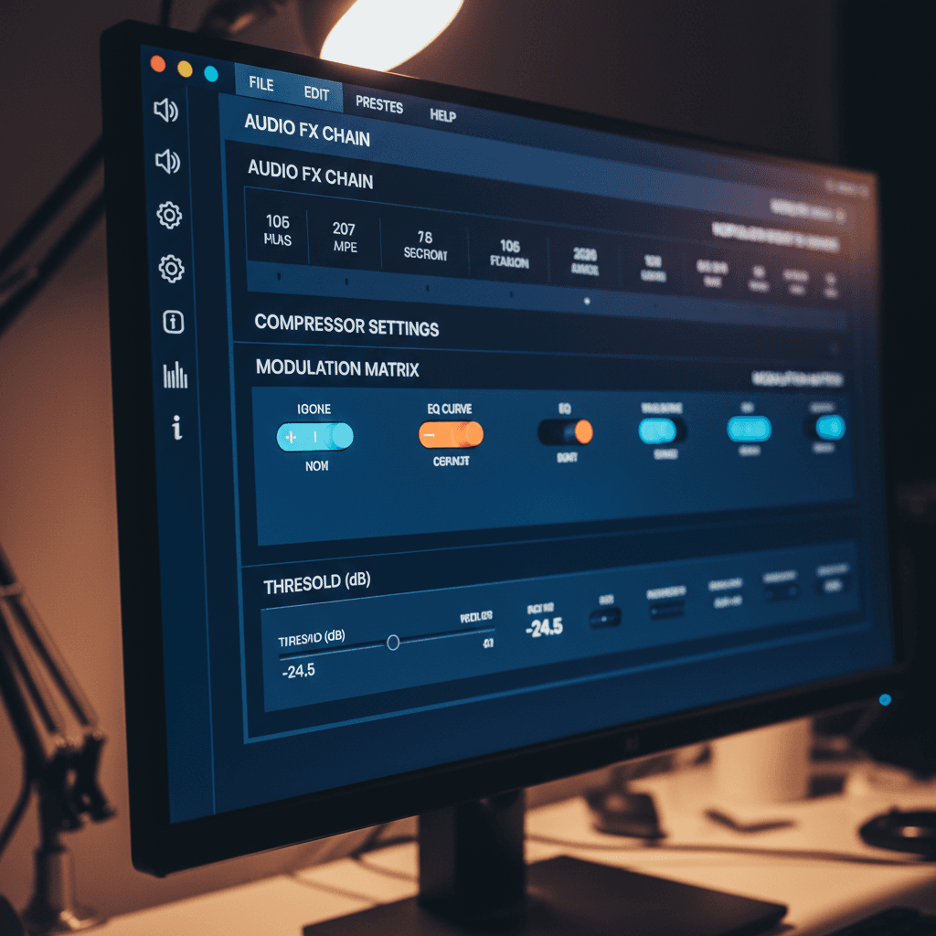 Plugin interface and configuration settings